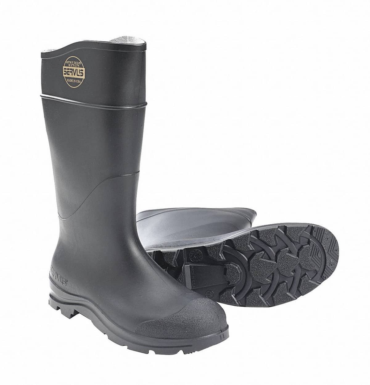 Servus Comfort Technology 14″ PVC Steel-Toe Men’s Work Boots