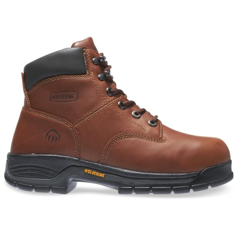Wolverine Men's Harrison Lace-Up 6-Inch Work Boot - Ankle-High, Durable Construction For Tough Jobs